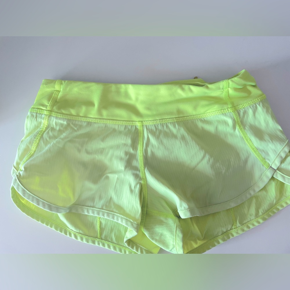 Ivivva girls yellow shorts